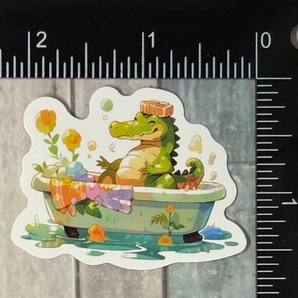 🌀10/$10🌀 Gator Reusable Waterproof Vinyl Sticker Decal - Picture 1 of 1